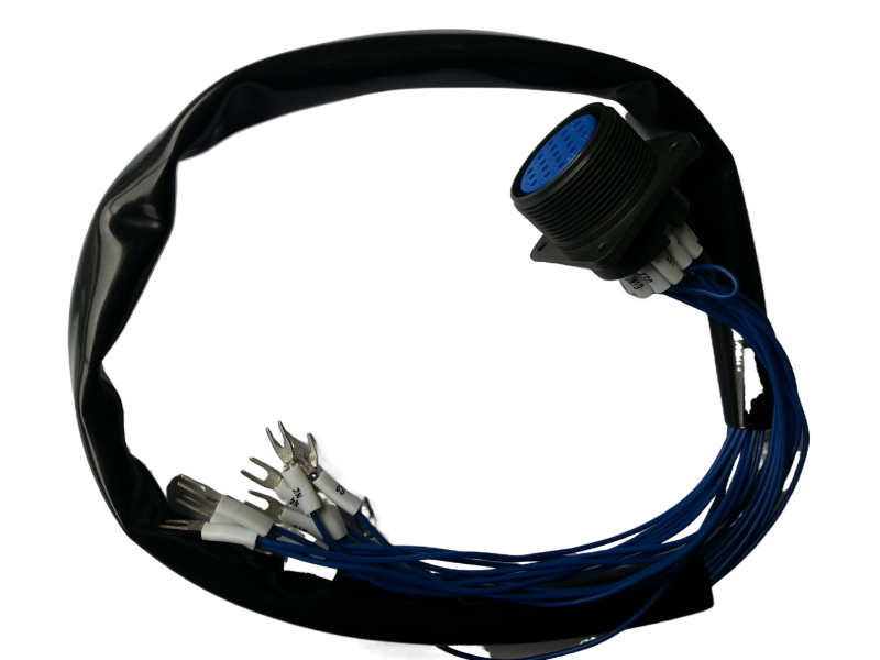 Aviation plug wiring harness 4