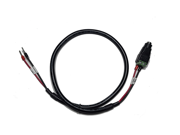 Robot internal power cord