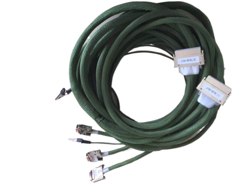Satellite wiring harness