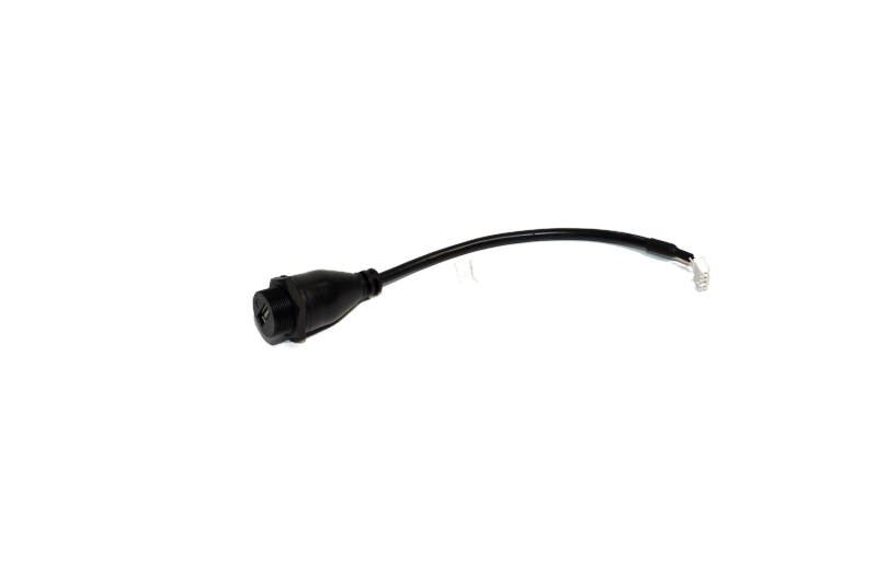 Waterproof USB injection molding wire harness